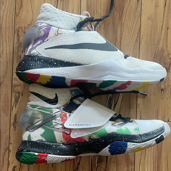 Nike HyperRev NCS 2016 Zoom Multicolor High-Top Athletic Shoes men’s size 8.5 - Picture 4 of 12